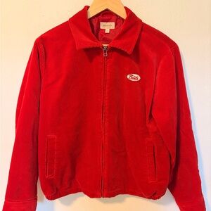 Brixton Red Corduroy Jacket